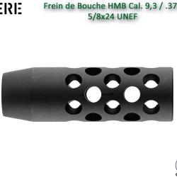 Frein de bouche AUDERE HMB noir Cal. 9,3 - 5/8x24 UNEF