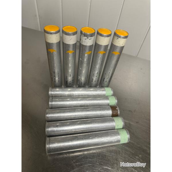 Fus�e jaune calibre 4 26.5mm  pour lance fus�e ww1 ww2 lp42 lp34