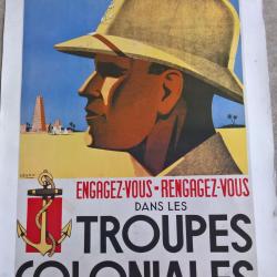 Affiche Troupes Coloniales (1)