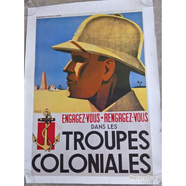 Affiche Troupes Coloniales (1)