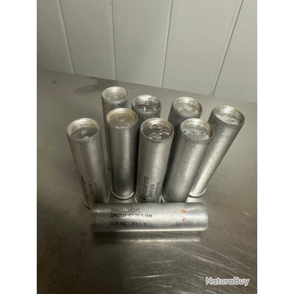 Lot x9 Fus�e calibre 4 26.5mm  pour lance fus�e ww1 ww2 lp42 lp34