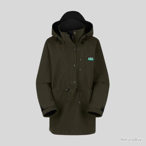 Anorak imperm�able Femme Monsoon - Deep Forest - Ridgeline of New Zealand - S / Vert