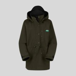 Anorak imperm&eacute;able Femme Monsoon - Deep Forest - Ridgeline of New Zealand - XL / Vert