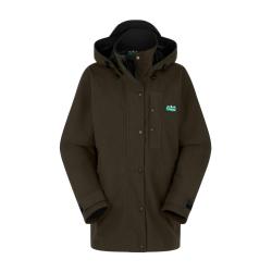 Parka imperm&eacute;able Femme Monsoon - Deep Forest - Ridgeline of New Zealand - XL / Vert
