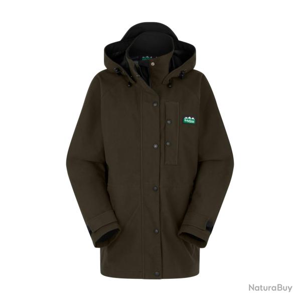 Parka imperm�able Femme Monsoon - Deep Forest - Ridgeline of New Zealand - XL / Vert