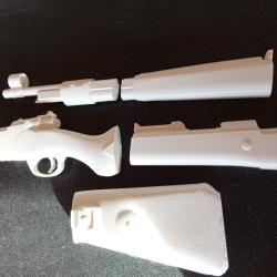 R&eacute;plique fusil Mauser ww2. Impression 3d.