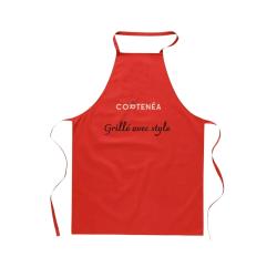 Tablier Corten&eacute;a "Avec style"