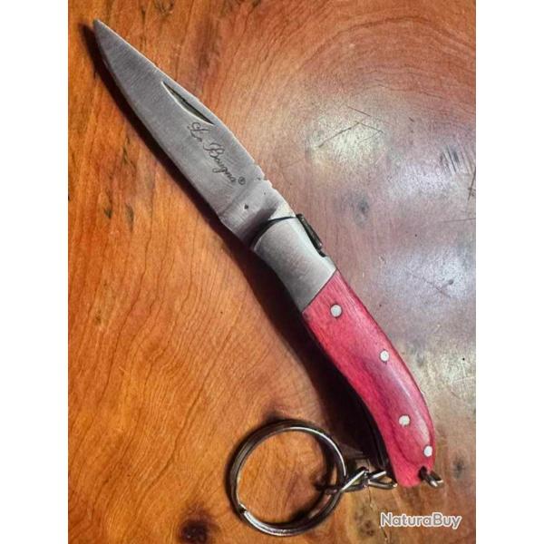Couteau pliant Porte clef Le Bougna - Bois color� - Ench�re 1.00 � (4)