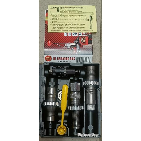 jeu d'outil Lee 444 MARLIN  avec si�geur microm�trique 90562