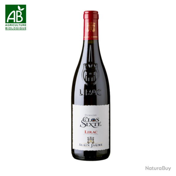 Lirac Rouge "Domaine du Clos de Sixte" Bio 2022 - Alain Jaume 75cl