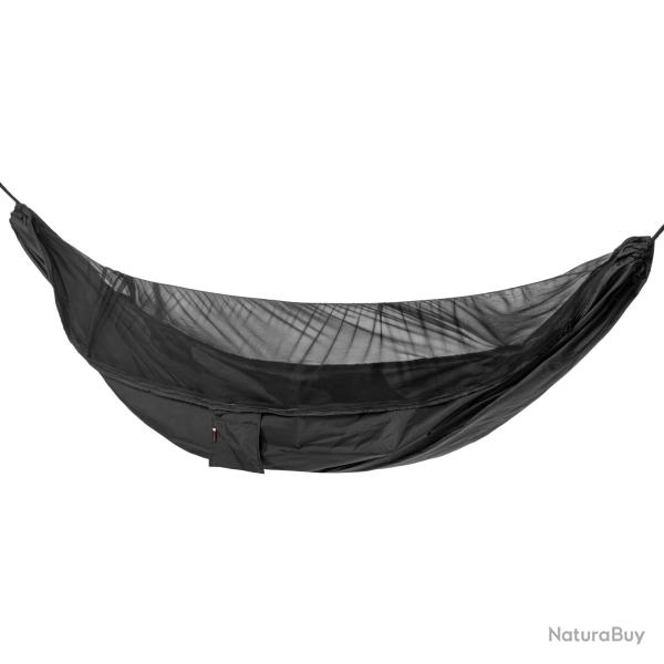 Hamac ultral�ger avec moustiquaire TigerWood V2 Long Double Zip 350x150 cm - Black