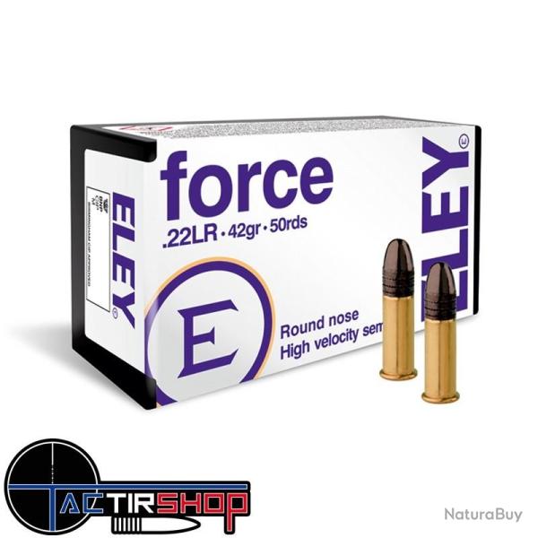 Eley Force 22lr 42 Gr par 50
