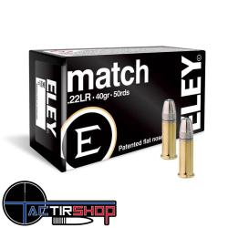 Eley Match 22lr 40 Gr par 50