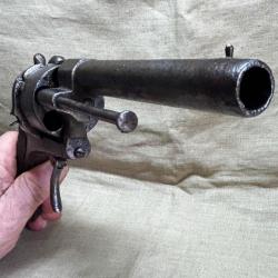 Fort r&eacute;volver - cal : 12 mm vers 1870 / 1880