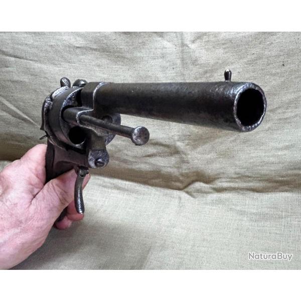 Fort r�volver - cal : 12 mm vers 1870 / 1880