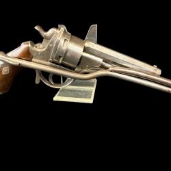 PEU COURANT REVOLVER GALAND 1868 SPORTSMAN cal. 12mm galand num&eacute;ro 1550