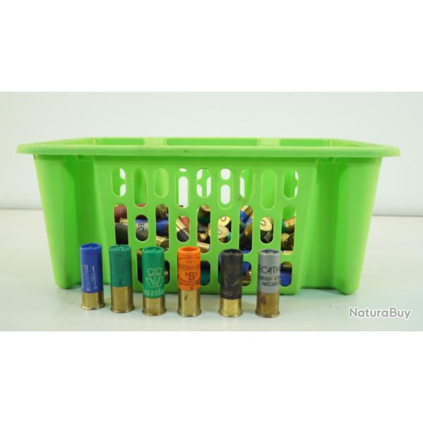 cartouche 12/70 divers 100 pieces pour ench�re 1�s ans prix de r�serve