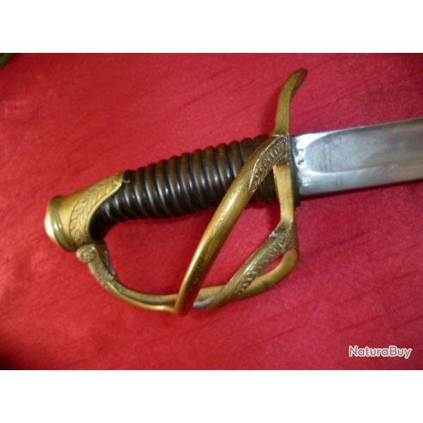 SABRE OFFICIER CAVALERIE LEGERE