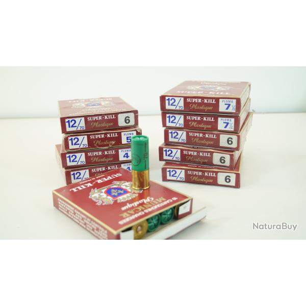 cartouche 12/70  100 pieces pour ench�re 1�s sans prix de r�serve