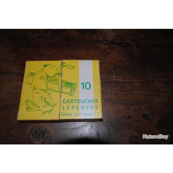 Boite cartouches anciennes incompl�te