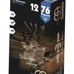 Balles SAUVESTRE BFS Magnum 12/76 26 g - Lot de 60 cartouches