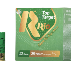 Cartouches RIO Top Target 28 12/70 28 g plomb n&deg;7,5 bourre &agrave; jupe - Lot de 300 cartouches