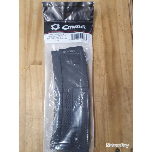 chargeur CMMG 10 cartouches calibre 458 SOCOM pour arme syst�me AR15