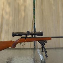 carabine 22LR Anschutz+lunette neuve et bipied neuf
