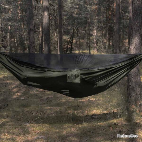 Hamac ultral�ger avec moustiquaire TigerWood  V1 Long 350x150 cm - Olive