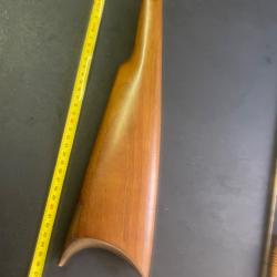 Crosse / F&ucirc;t en bois pour fusil / carabine &agrave; poudre noire (~37 cm)