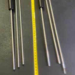 Lot de 2 Kit Baguettes de Nettoyage M&eacute;tal / Aluminium (Longueur ~95 cm)