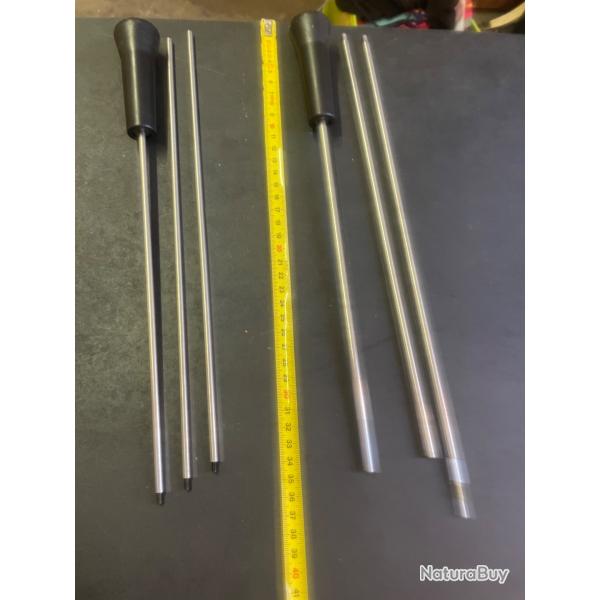 Lot de 2 Kit Baguettes de Nettoyage M�tal / Aluminium (Longueur ~95 cm)