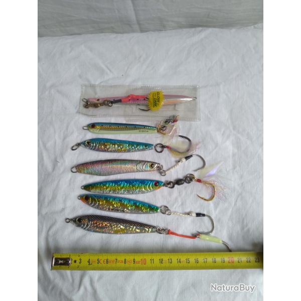lot de 7 jigs
