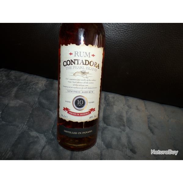 RARE BOUTEILLE de RHUM DU PANAMA 20 ANS d'�GE