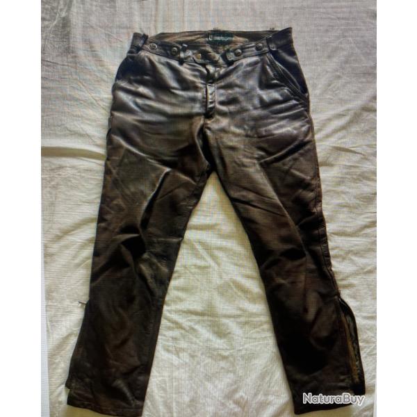 Pantalon de chasse en cuir Deerhunter