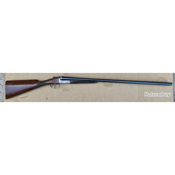 VENTE FLASH 3 JOURS - Beau juxtapos� Webley & Scott - Cal. 12/65 - 1� sans prix de r�serve