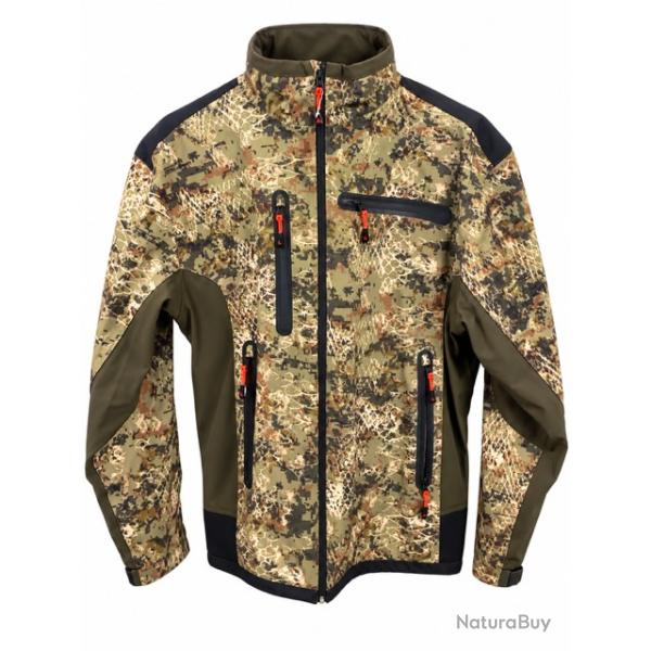 Blouson Softshell Snake Forest taille 2XL
