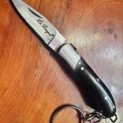 Couteau pliant Porte clef Le Bougna - Corne - Ench&egrave;re 1.00 � (6)