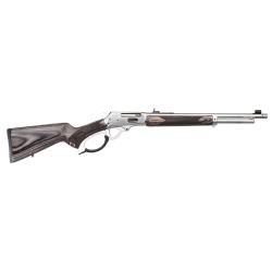 CARABINE A LEVIER SOUS-GARDE HUGTEK LVR SMLYSE CALIBRE 44 MAG CHROME/LAMELLE 20" (51CM)