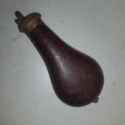Poire &agrave; poudre ancienne de la c&eacute;l&egrave;bre marque anglaise G. & J.W. Hawksley (Sheffield)