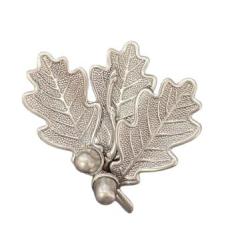 Feuille de ch&ecirc;ne en m&eacute;tal