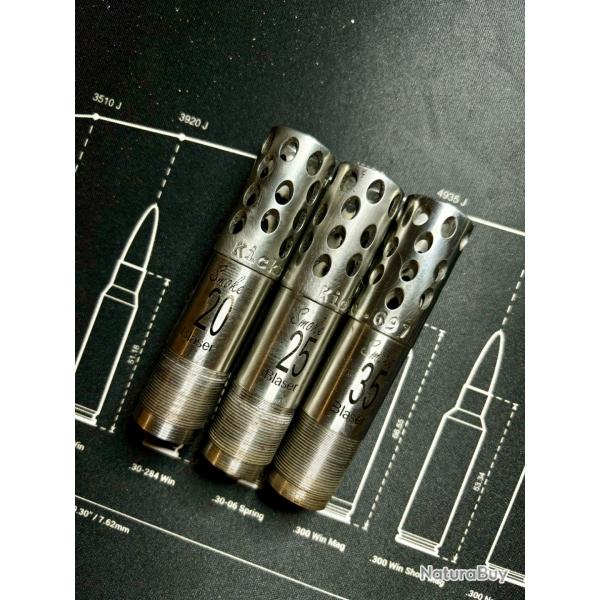 Chokes kicks smoke pour Blaser F3