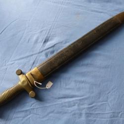 Glaive mod&egrave;le de 1831 d'infanterie