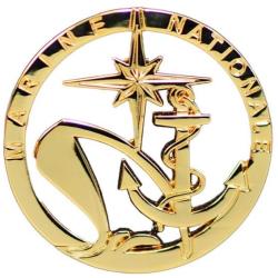 Insigne de b&eacute;ret Militaire Marine Nationale