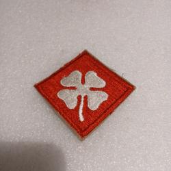 Patch arm&eacute;e us 4th ARMY ww2 original 2