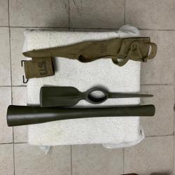 Pioche / Pick-Mattock M-1910 US Army - Authentique WW2 (Dat&eacute;e 1942)