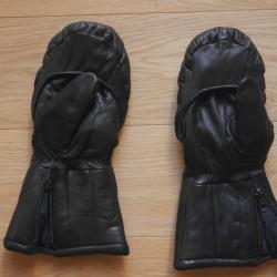 Paire de gants / moufle pour motard - Arm&eacute;e fran&ccedil;aise