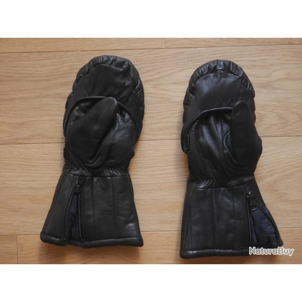 Paire de gants / moufle pour motard - Arm�e fran�aise