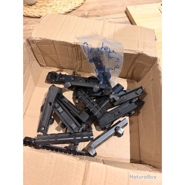 1� sans prix de r�serve - Lot plusieurs montages en super �tat - Blaser, Merkel, Innomount etc