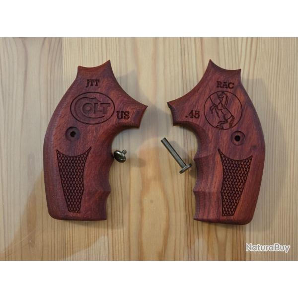 ///// ENCH�RE 1� ///// Plaquettes pour Colt 1878 DA mod�le 1902 Alaskan